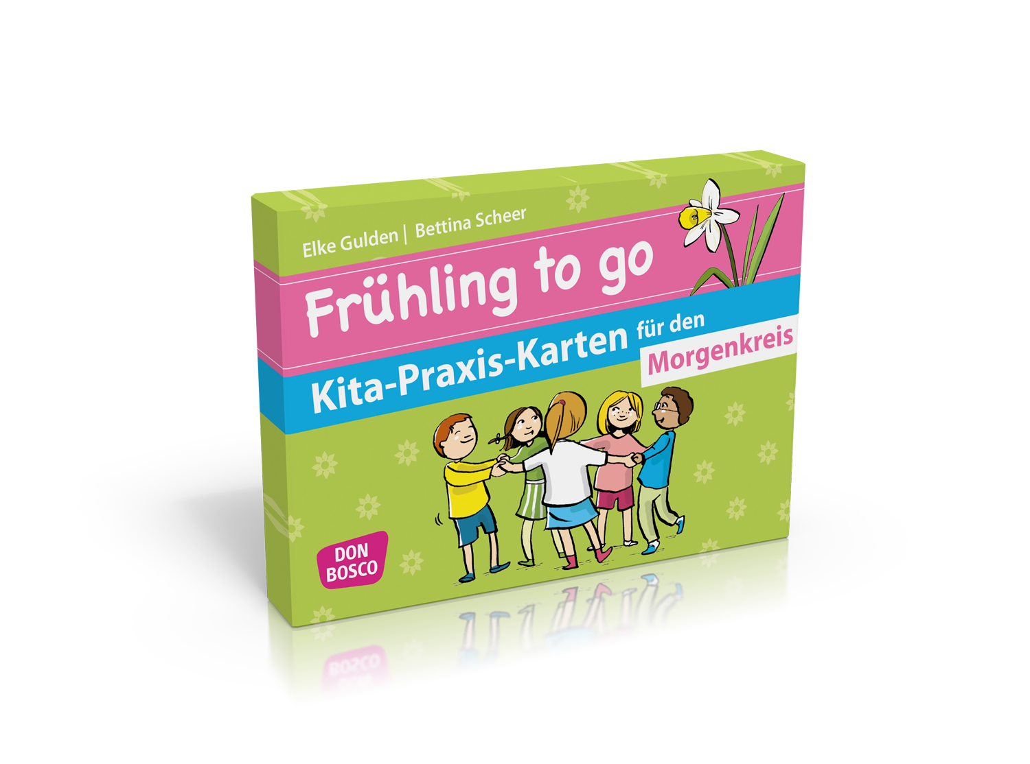 Frühling to go Kita-Praxis-Karten für den Morgenkreis