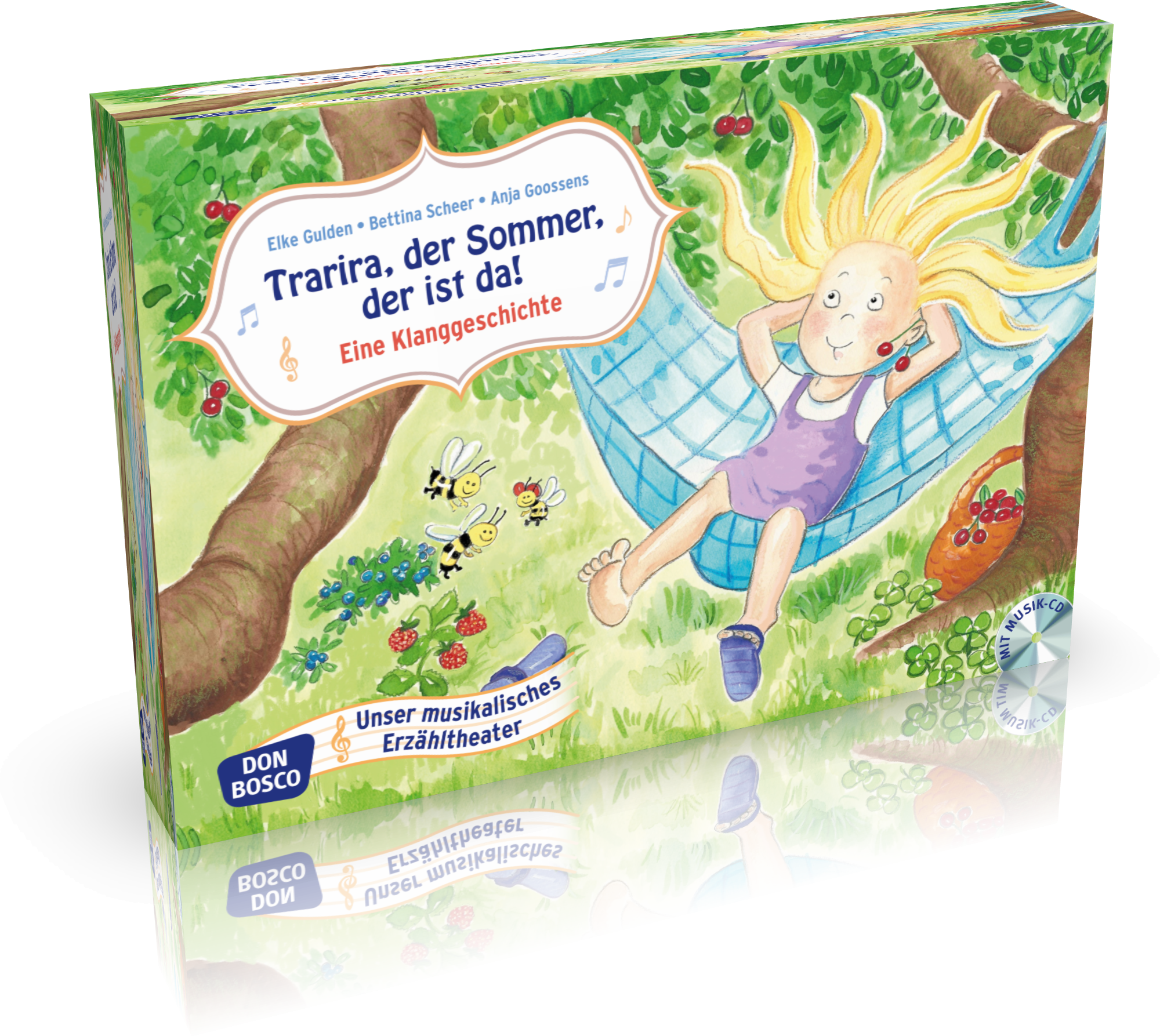 Trarira, der Sommer, der ist da! Kamishibai Bildkartenset mit Audio-CD